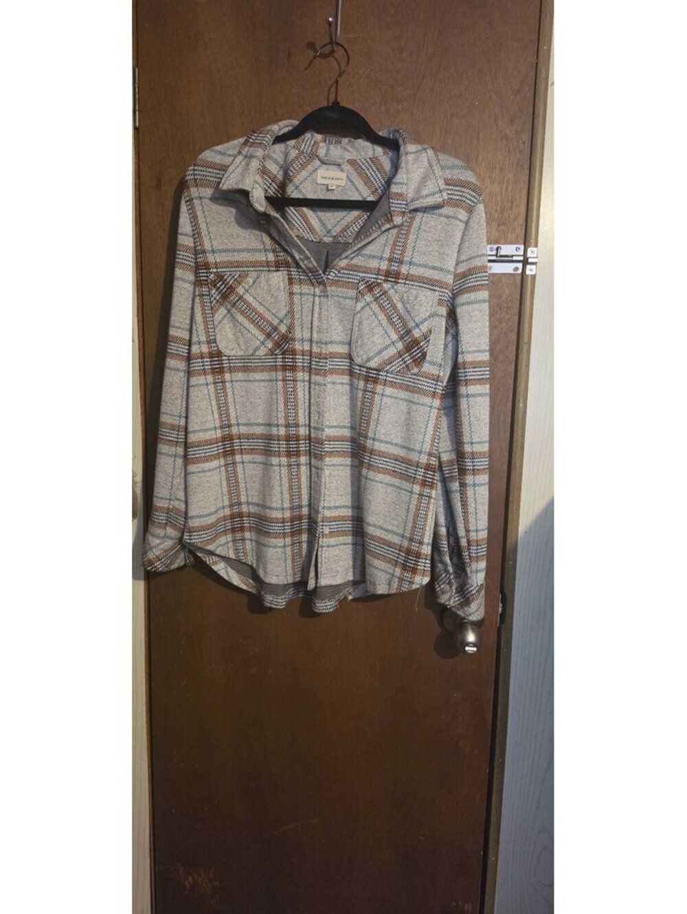 Thread & Supply XL Plaid Button-Up Shirt